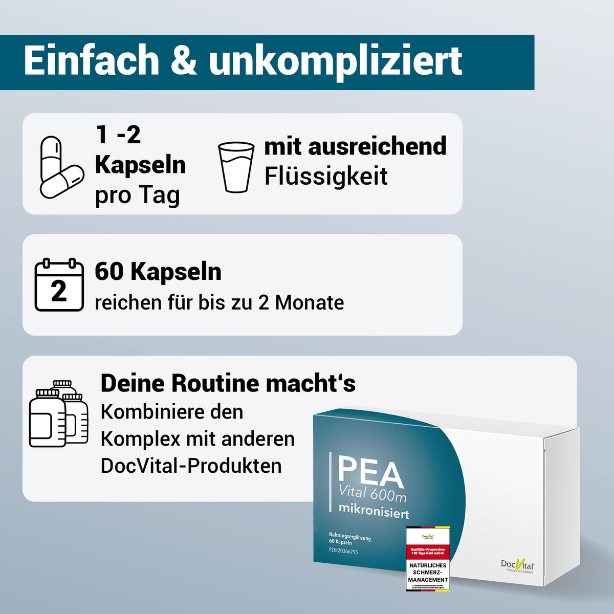 PEA Vital 600 mikronisiert