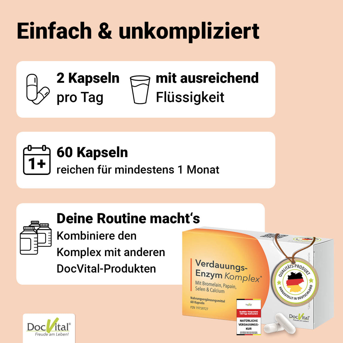 Verdauungsenzym Komplex