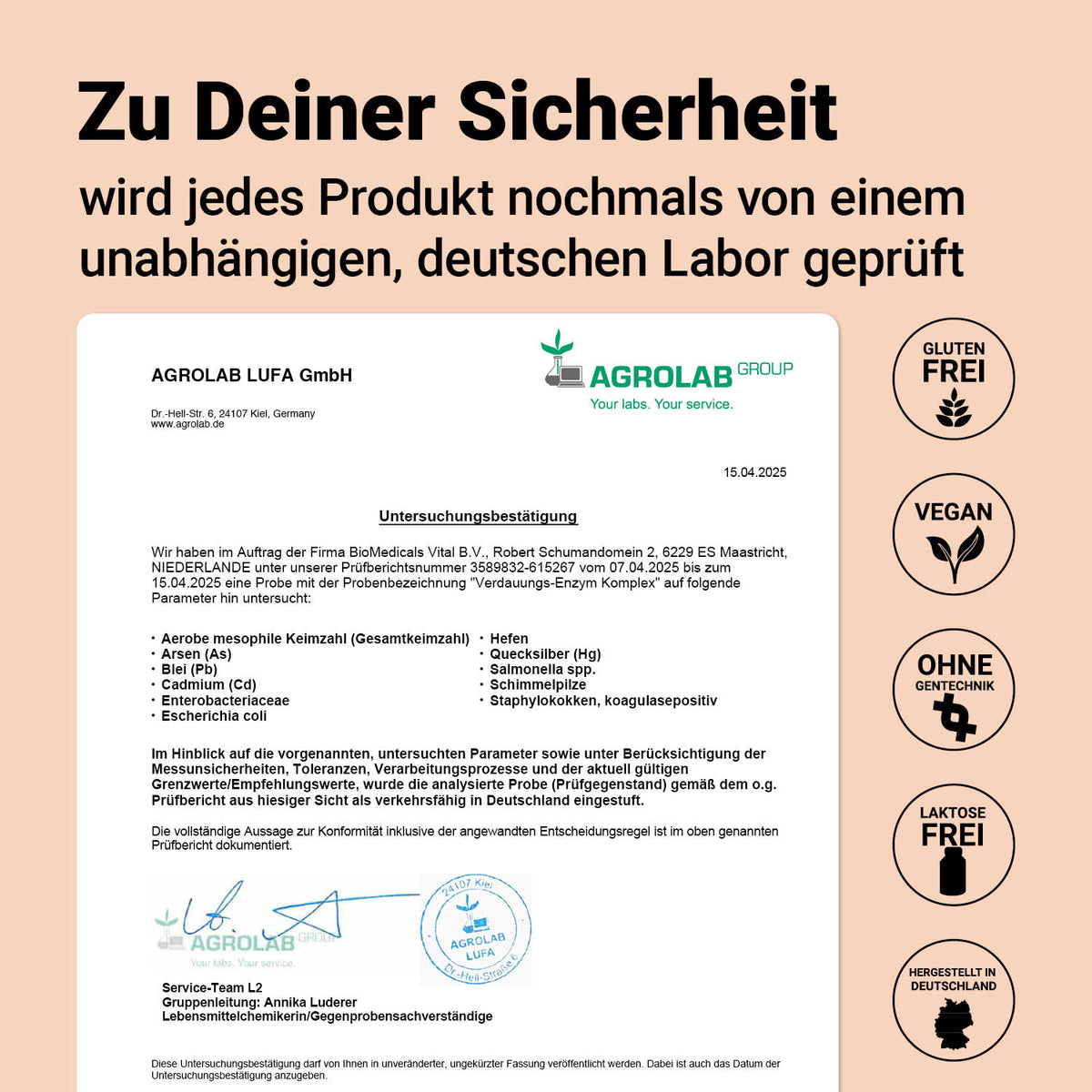 Verdauungsenzym Komplex