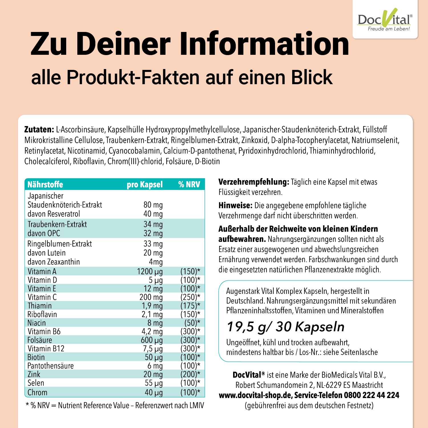 Augenstark Vital Komplex