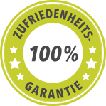 100%- Zufriedenheits-Garantie